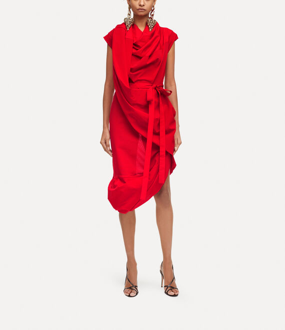 Vivienne Westwood Thierry dress in chilli red